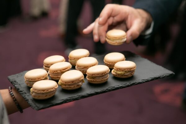 Macarón de gilda en textura - Deleitte Catering Gourmet